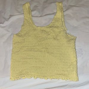 Yellow Hollister top